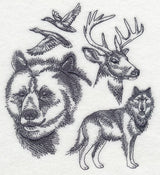 Northwoods Collage