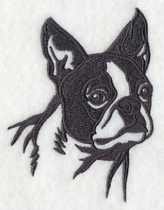Boston Terrier Silhouette