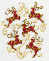 Reindeer Frolic Collage