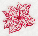 Poinsettia 1 (Redwork)