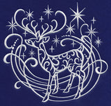 White Christmas Reindeer