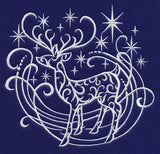 White Christmas Reindeer