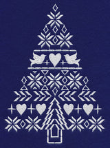White Christmas Nordic Tree of Peace
