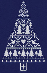 White Christmas Nordic Tree of Love