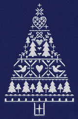 White Christmas Nordic Tree of Love