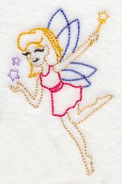 Flying Fairy 2 (Vintage)