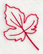 Red Maple Leaf (Vintage)