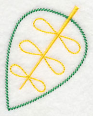 Autumn Color Leaf 5 (Vintage)