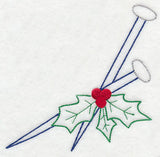 Crafty Christmas Knitting Needles (Vintage)