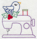 Crafty Christmas Sewing Machine (Vintage)