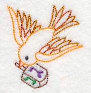 Dreidel in Flight 3 (Vintage)