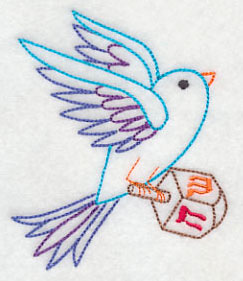 Dreidel in Flight 4 (Vintage)