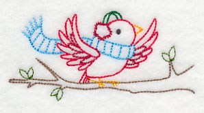 Weathering the Winter Bird 2 (Vintage)