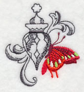 Butterfly at Christmas 4