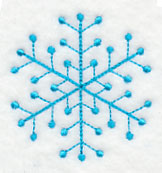 Frosty Little Snowflake 1 (Vintage)