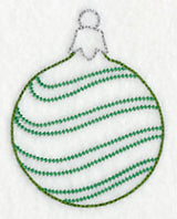 Very Merry Christmas Ornament 1 (Vintage)