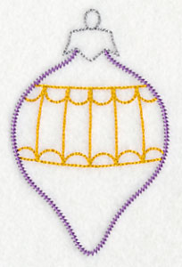 Very Merry Christmas Ornament 5 (Vintage)