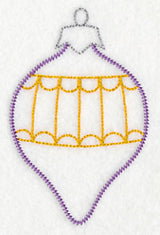 Very Merry Christmas Ornament 5 (Vintage)