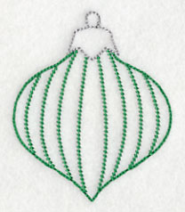 Very Merry Christmas Ornament 6 (Vintage)