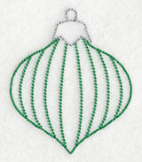 Very Merry Christmas Ornament 6 (Vintage)