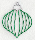 Very Merry Christmas Ornament 6 (Vintage)