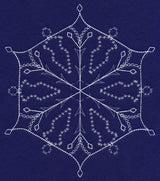 White Christmas Snowflake Chill