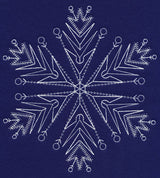 White Christmas Snowflake Freeze