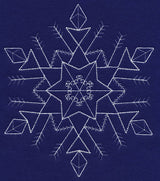 White Christmas Snowflake Ice