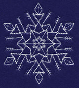 White Christmas Snowflake Ice
