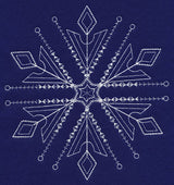 White Christmas Snowflake Sparkle