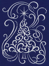 White Christmas Whimsical Tree