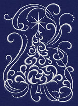 White Christmas Whimsical Tree