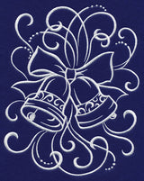 White Christmas Whimsical Bells