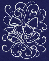 White Christmas Whimsical Bells