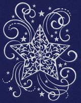 White Christmas Whimsical Starlight