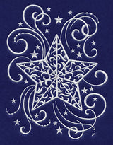 White Christmas Whimsical Starlight