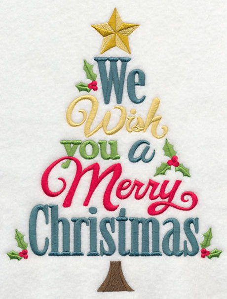 Wish You a Merry Christmas Tree