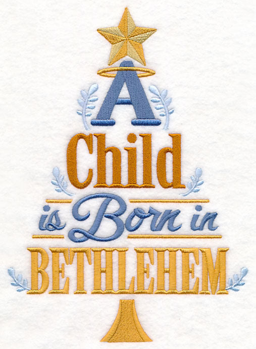 Born in Bethlehem Christmas Tree