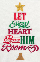 Let Every Heart Christmas Tree
