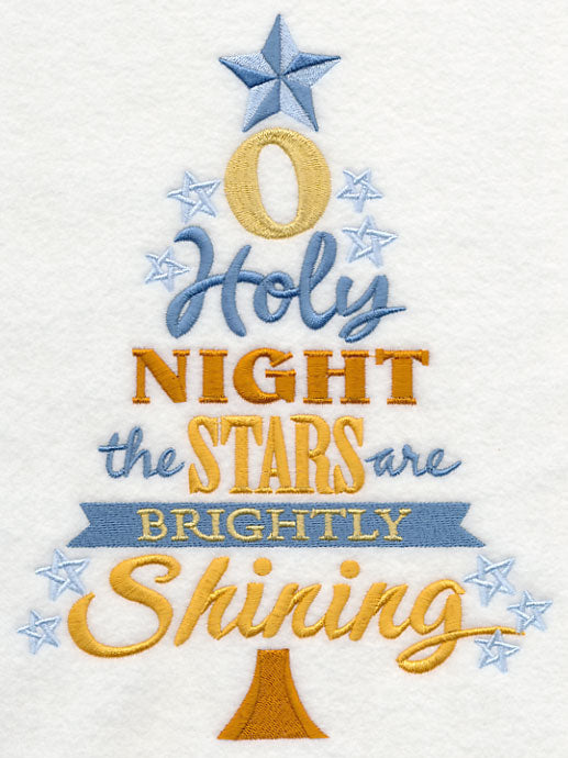 O Holy Night Christmas Tree