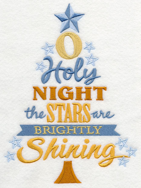 O Holy Night Christmas Tree