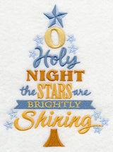 O Holy Night Christmas Tree