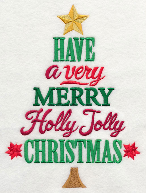 Holly Jolly Christmas Tree