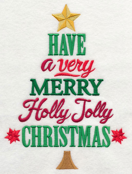 Holly Jolly Christmas Tree
