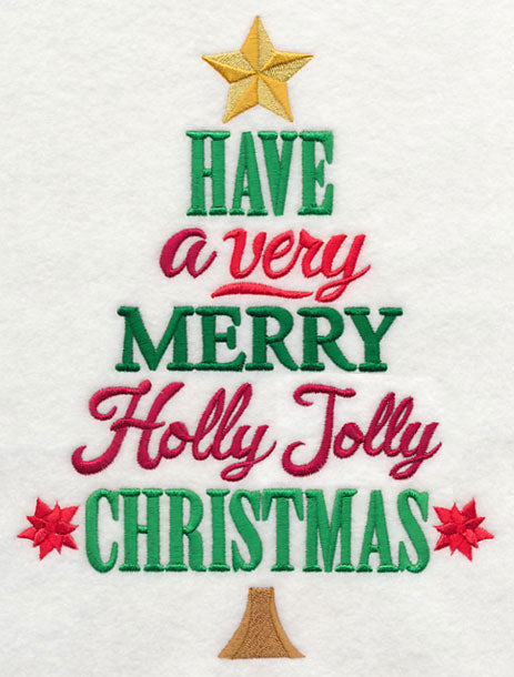 Holly Jolly Christmas Tree