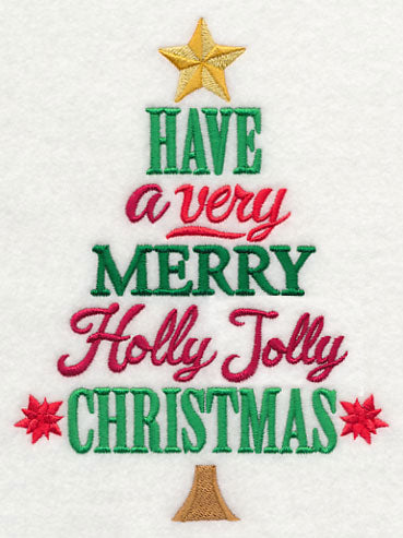 Holly Jolly Christmas Tree