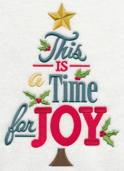 Time for Joy Christmas Tree