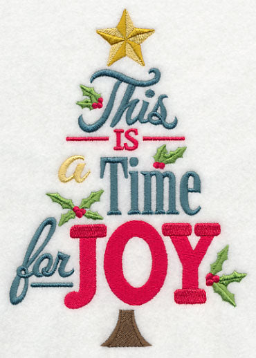 Time for Joy Christmas Tree
