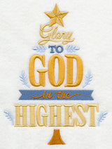 Glory to God Christmas Tree