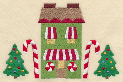 Cozy Christmas Village Candy Shop